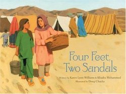 four feet two sandals book
